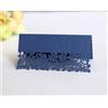SYSUII Segnaposto da tavolo, segnaposto per ospiti 50 pezzi - Carte da tavolo da scrivere con elegante design a foglia cava in carta perla con numeri di posto per matrimonio, compleanno, cresima, comunione
