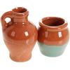 Holyart Anfore terracotta smaltate 2pz diam 2,5 cm