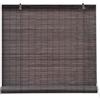 Victoria M. Klemmfix Tenda a Rullo in Bambù per Interni, Montabile senza Fori, Protezione Solare per Porte e Finestre, 60 x 130 cm, Colore Marrone Scuro