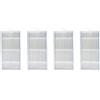 Nilnyvda Filtro Hepa Spazzola Laterale Ricambi Compatibili con Aspirapolvere Ariete 2711/2712 / 2713/2717 / 2718 Briciola, Xclean, PRO Evolution(4 HEPA)