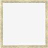 Dutch Frame Factory - Cornice 50x50 cm - Argento-Oro Martellato - Cornice per foto in MDF con vetro plastico Antiriflesso - Cornice portafoto 50x50 cm - Benno