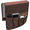 ITODA Organizer impermeabile per divano, poltrona, bracciolo, antiscivolo, da appendere, con tasca porta telecomando per TV, durevole, salvaspazio, per telefono, libri, riviste, iPad, tablet