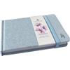 Artnova Quaderno per disegno A6 con copertina in 100% cotone - Orizzontali - Blocco per disegno A6 per acquerelli e inchiostro - 60 pagine, 30 fogli, 150 g/m². Blocco da viaggio. Tasca interna.