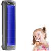 Generic Condizionatore d'aria, ventola di raffreddamento portatile, senza fili, per stanza, patio, ufficio, interni, con 3 velocità e touch screen a LED