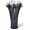 Tammaro Home Vaso in Vetro di Murano Fazzoletto Nero