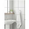 Lissek Azulejos de espejo de 20 x 20 cm decoración de pared espejo de pared, 8