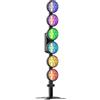 Yespick Par LED da 300W,RGBW Luce da Palco,6 COB Lineare Vintage Luci Par per DJ,DMX512 & RDM,Faretto RGB LED Illuminazione Discoteca per Feste Bar DJ Matrimonio Concerti Halloween Natale