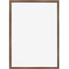 Dutch Frame Factory - Cornice 70x100 cm - Noce Scuro - Cornice per foto in MDF con vetro plastico Antiriflesso - Cornice portafoto 70x100 cm - Benno