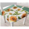 Russo Tessuti 6 CUSCINI Sedie Cucina Coprisedia IMBOTTITI Tinta Unita Vari Colori Alette 40x40x3 9 Giallo Sole