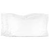 Morbidissimi Coppia federe per guanciale Rouches W303 Bianco