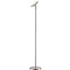 Lindby Lampada LED da terra dimmerabile (Moderno) colore Grigio, in Metallo ad es. Soggiorno & Sala pranzo lampadina inclusa lampada a pavimento