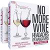 PureWine To Your Health PureWine The Wand - Purificatore di vino rosso e bianco, filtri per istamine e solfiti, bastoncini per rimuovere solfiti, aiuta allergie e mal di testa, accessori regalo per donne e uomini, 48