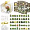 AZEAM 48 pz Candele Succulente per Feste, Decorazione da Tavolo a Forma di Cactus per gli Ospiti, Mini Piccole Tealight Fatte a Mano Set di Decorazioni per Baby Shower, Premi, Giochi, Matrimoni