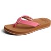 Reef Cushion Breeze Womens Flip Flop, Ultra Soft Cushion Footbed, Arch Support, Strawberry Pink, 5