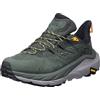 Hoka One One 1123190-TRYL Kaha 2 Low GTX Uomo, Thyme/Radiant Yellow EU 42
