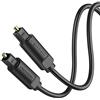 VENTION Cavo Ottico Audio Digitale Cavo Toslink Audio Ottico 1m S/PDIF Per TV, Viedo e Home Cinema CD PS4 Xbox Soundbar (PVC)
