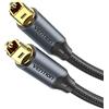 VENTION Cavo Audio Digitale Toslink S/PDIF Cavo Audio Ottico Per TV, Viedo e Home Cinema PS4 Xbox Soundbar ecc.(Nero 1m)