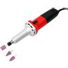 BraveeFly Levigatrice dritta elettrica con regolatore di velocità e 3 testine abrasive, 0-27000 giri/min, per intaglio, lucidatura, fai da te