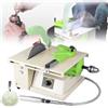 Generic Lapidary Grinder Lucidatrice, 1380W Tornio Multifunzione da banco, 500-7000RPM per gioielli Rock lucidatura e foratura