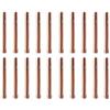 EXTRWORY Kit di pinze TIG da 3/32, punte e corpi in rame da 24 mm per WP17/18/26, per LINCOLN PTA, per serie MILLER DB, ad alta conduttività per progetti di saldatura professionali