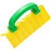 Qianly Spatola Angoli Interni Esterni Robusto e Durevole Raschietto Angoli Plastica Impugnatura Comoda Set di Spatole per Stucco per Cartongessisti, Muratori, Angolo Esterno
