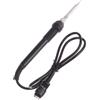 EpheyFIF Saldatore elettrico maniglia 5 pin per stazione 852D+ 936 - Impugnatura in silicone ad alta temperatura e punta in lega per riparazioni elettroniche fai da te
