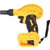 Jeffergarden Soffiatore per Polvere Senza Fili 18V 8 velocità Ad Alta Potenza con a Doppio Strato per Modelli di Batteria DW Spolverino Portatile Ricaricabile
