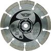 TopsTools 1 x TopsTools CS115D Lama per sega con punta diamantata da 115mm foro 9,5mm compatibile con Worx WorxSaw XL Worx WX427 WX429 WX437 WX439 WX531 400 W 700 W