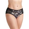 MISS MARY OF SWEDEN Fauna Slip - Comfort Morbido con Dettagli in Pizzo 50 Black