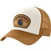 Carhartt Canvas Mesh-Back 1889 Patch cap Cappellino da Baseball, Marrone, Taglia Unica Uomo