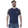 EA7 T-Shirt Emporio Armani 7 3ZPTA8 EA Uomo Logo Cotone Maglia Slim Fit - Colore Blu - Taglia XXL