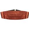 King & Priory Bronzo strutturato velluto Cummerbund