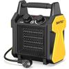 DAHTEC Termoventilatore Ceramico 2000W - Mini Compatto Stufa Elettrica - Protezione dal Ribaltamento & Termostato - per Casa, Bagno o Officina