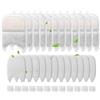 Generico 12 Set di Filtri e Spugne Ricambio per Fontana Acqua Animali Feelneedy Filtrazione Tripla Adatta a YPD-C004P YPD-C004S APETDOLA Dog Water Fountain