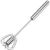 Amykite Frusta semiautomatica in acciaio inox, 2024 nuovo frusta per uova, frusta per uova, montalatte, torte, pastella e altri gadget da cucina domestica (26 cm)