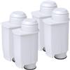 PakTrade Set 4x Premium Filtro Acqua compatibile con Gaggia Anima Class, Baby, Besana, Brera, Cadorna Prestige Macchina da Caffè, Macchina per Espresso | 4 Pezzi, Filtro, Ricambi, Accessori