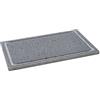 Etna Stone&Design LAVA GRILL LIGHT BISTECCHIERA PIETRA LAVICA ETNEA PIASTRA LEVIGATA 40X25X1.5 cm PER FORNO E BARBECUE COTTURA CARNE, PESCE, VERDURA E PIZZA Etna Stone & Design (Light)