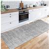 Siunwdiy Tappeti passatoia corridoio 2.4 Metri Antiscivolo Lavabile Antimacchia Durevole Motivo classico Tappeto Antiscivolo Bagno per Soggiorno Camera da Letto Sala da Pranzo Foyer，50X240CM