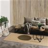 benuta Basic Tappeto da esterno Iowa - Beige 80x250 cm - Boho Juta-Look - Impermeabile UV balcone, terrazza, giardino, cucina, soggiorno - Robusto