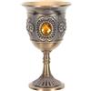 Cabilock Bar vetro champagne bronzo gotico medievale per martini regalo vascolare decorativo bevanda re rosa liquore elegante matrimonio Natale cristallo regine fiore casa