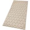 emmevi Tappeto Bagno Morbido Assorbente Antiscivolo 3D Intrecciato Lavabile Set 3 Pezzi Beige
