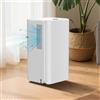 Ansobea Deumidificatore 16 l/24 h, modalità sleep, deumidificatore elettrico con timer 24 ore, funzione di sbrinamento, deumidificatore contro l'umidità, deumidificatore per cantina, circa 30 m²