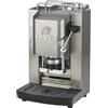 FABER COFFEE MACHINES | Pro 3.0 Inox | Macchina Caffè ESE 44mm in Acciaio con Elettrovalvola, Portacialda Estraibile e Tanica in vetro (Matt Satin)