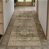 HUGEAR Tappeto Corridoio 60x240cm Verde Lavabili in Lavatrice | Antiscivolo, Vintage, Lungo, Passatoia, Corsia, Per Cucina, Salotto, Camera da Letto, Morbido, Pelo Corto