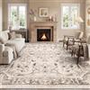 IKALIFE Tappeto Salotto Vintage Lavabile Beige 300x400 cm