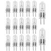 UGEFKMQ Lampadine Alogena G6.35 50W 24V Lampadina Alogena G6.35 12V 75W Gy6.35 Lampada Alogena 220V 50W Dimmerabile 20Pc 24V-50W