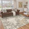 PureCozy Tappeto Salotto 160x230cm Moderno Astratto Tappeti, Marrone&Grigio