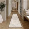 PureCozy Beige Tappeto Cucina 60x180cm Tappeti Corridoio Passatoia Scendiletto Antiscivolo Lavabile Camera da Letto Sala Ufficio Lungo Carpet Pelo Corto Morbido Rug
