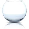 Amtra Crystal Globe 20 cm - Boccia Acquario in Vetro Trasparente, Vaso Acquario Rotondo, Soffiato a Mano, per Piante gamberetti e Decorazione Fiori per Centro tavola