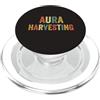 Aura Harvesting Farming Gen Alpha Slang Aura Raccolta Virale Gen Z Slang Energia Positiva Teen Tween PopSockets PopGrip per MagSafe